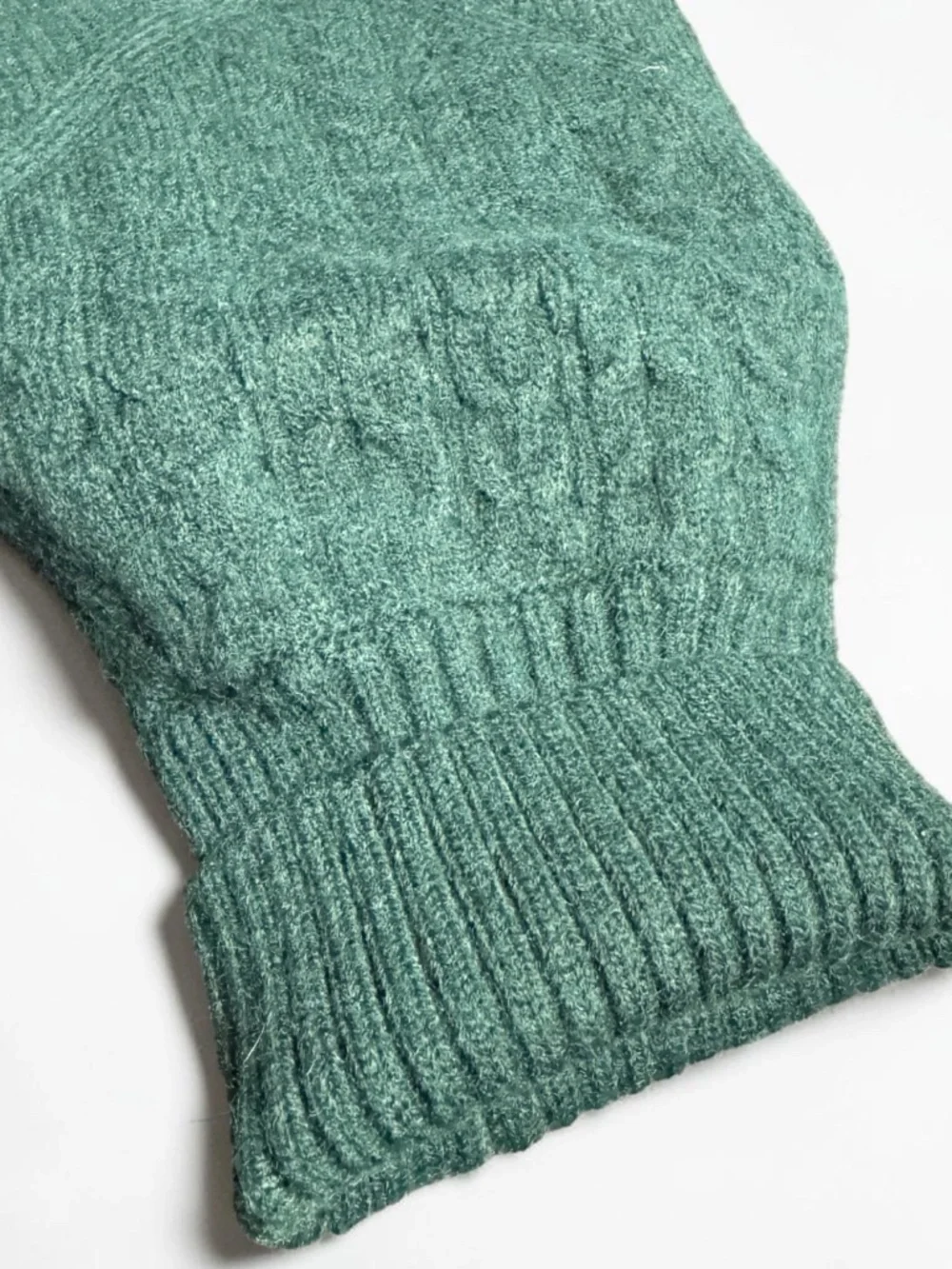 Queenmore Green Knit Dog Sweater Turtleneck Medium NWT